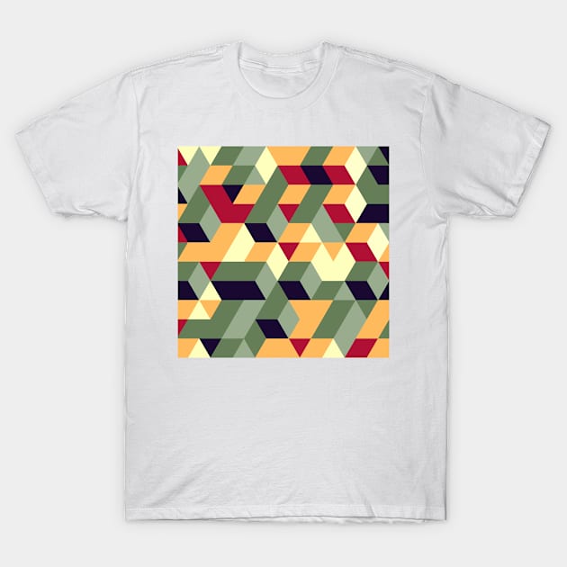 Cubes T-Shirt by dardanii